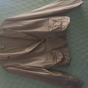 Gap brushed cotton blazer.